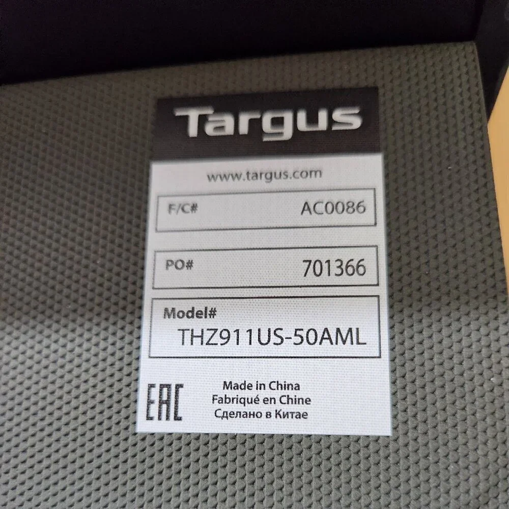 Targus Pro-Tek iPad Mini 6 Cover Black Antimicrobial Defense Guard Protection